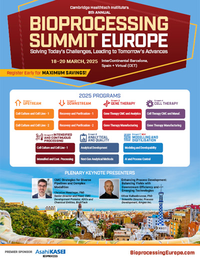 Bioprocessing Summit Europe 2025 Brochure